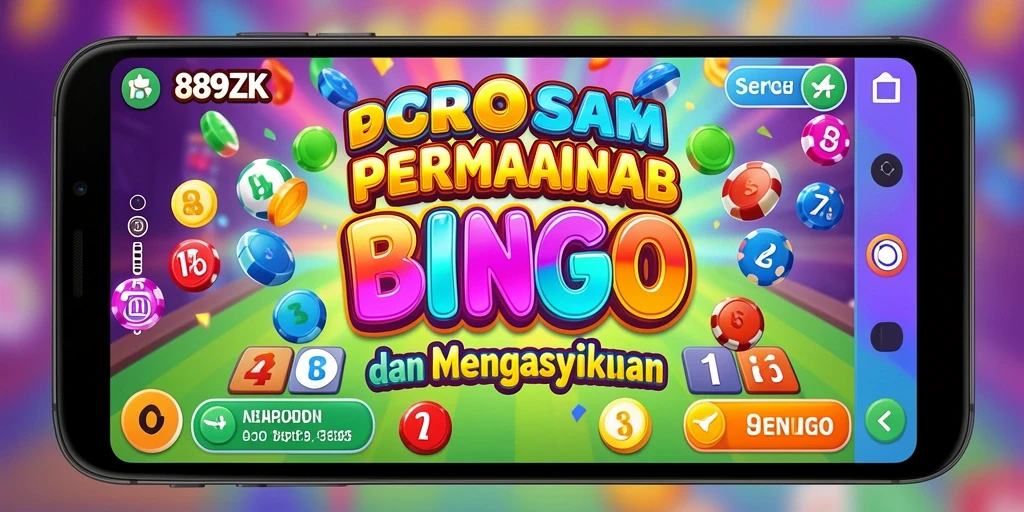 Screenshot permainan Bingo 889ZK menampilkan momen seru dalam permainan.