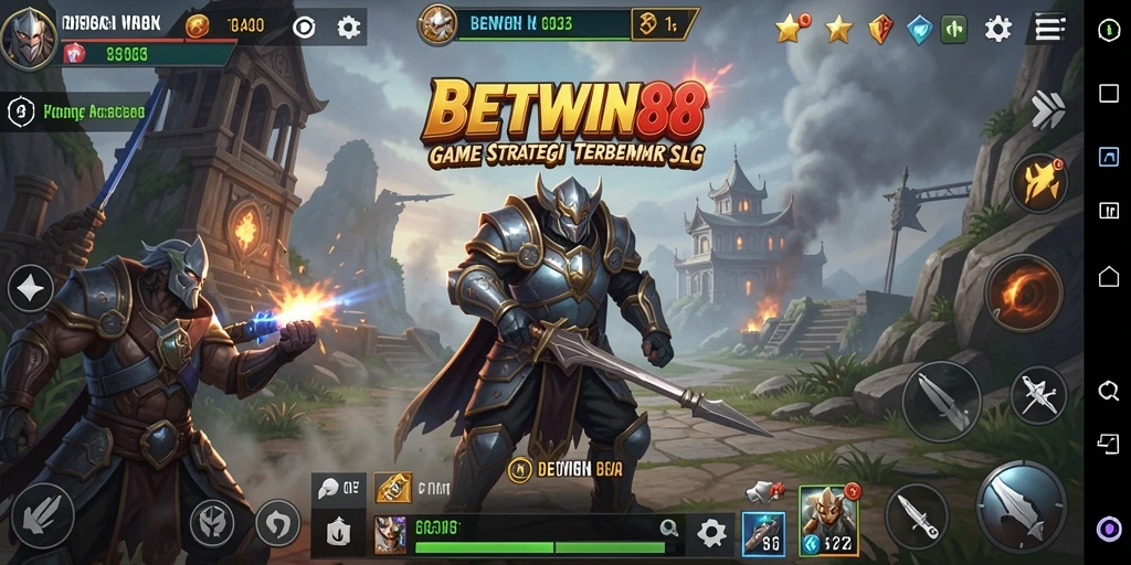 Tampilan antarmuka gameplay BETWIN88 yang seru dan menantang.