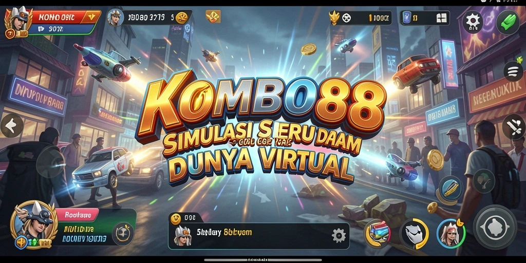 Tampilan gameplay KOMBO88 yang menakjubkan dan interaktif.